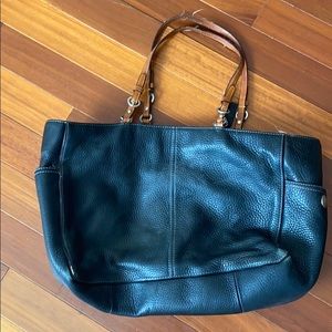 Black Coach Tote